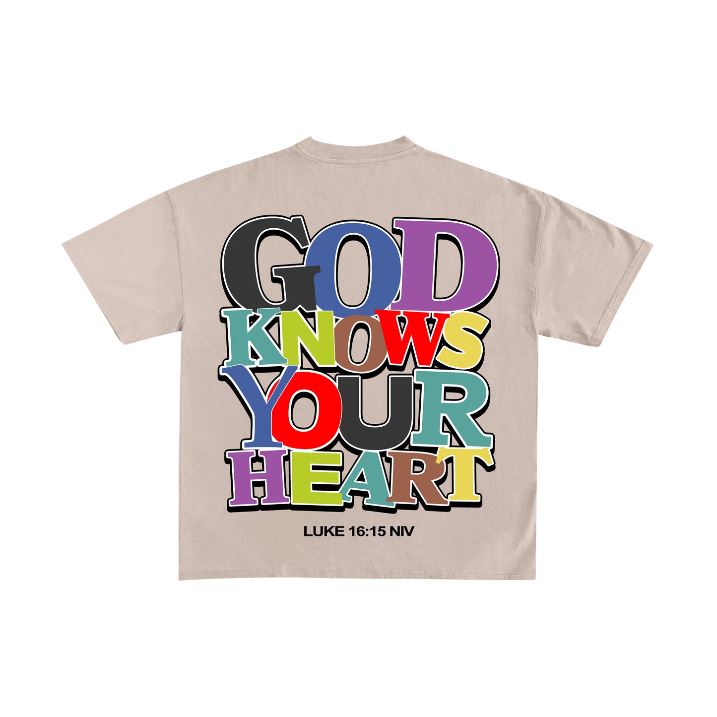 GOD KNOWS YOUR HEART T-SHIRT
