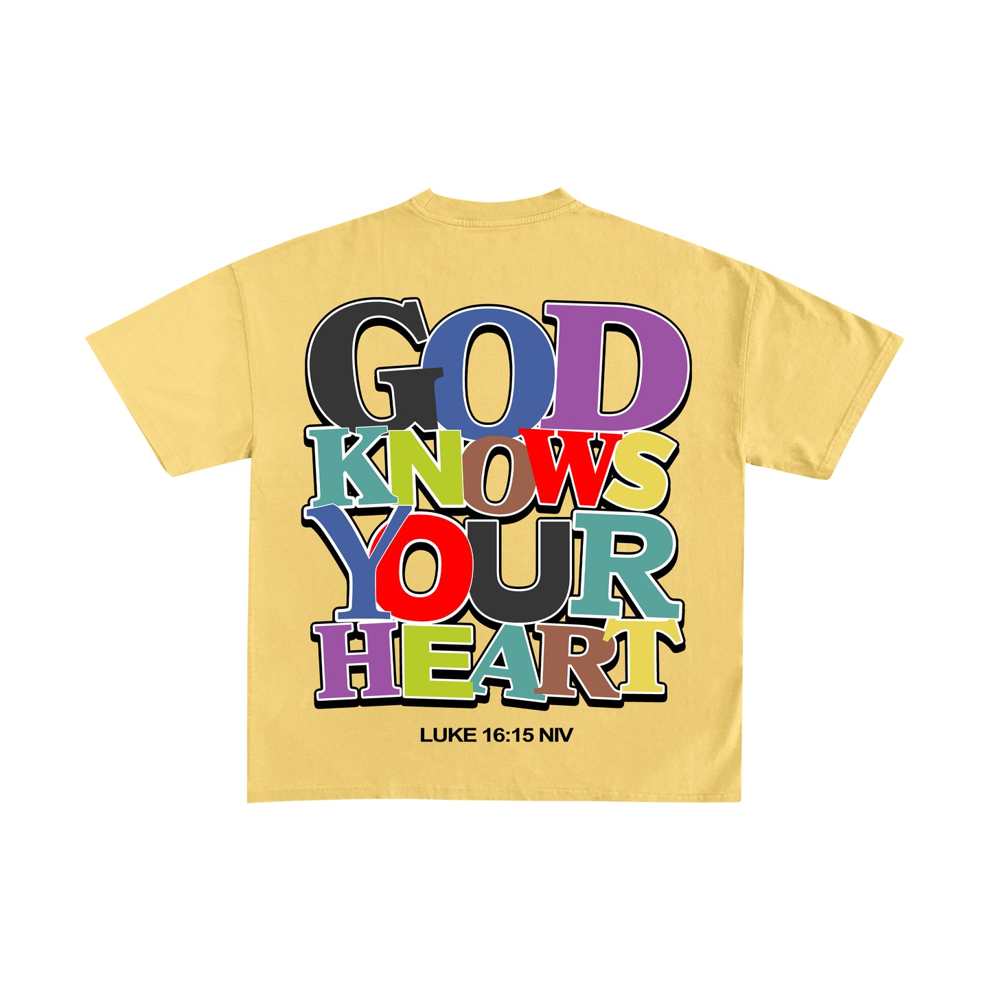 GOD KNOWS YOUR HEART T-SHIRT