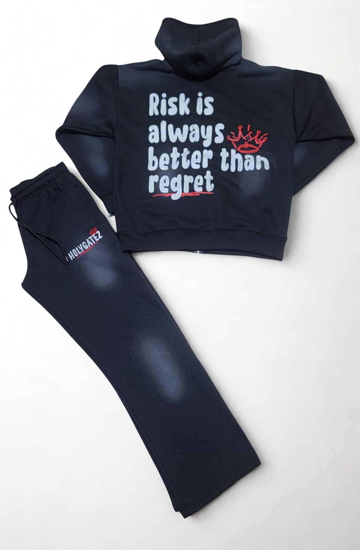 Risk Zip up Set