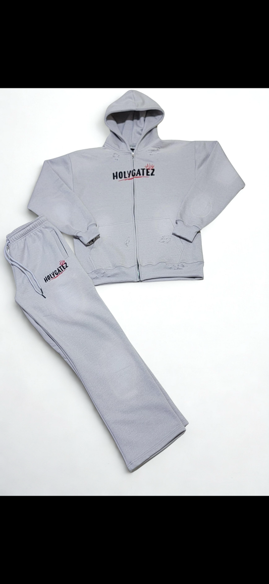 Risk Zip up Set